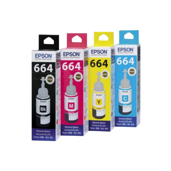 Tinta Epson 664 Original | C/M/B/Y