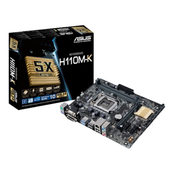 MAINBOARD ASUS H110M-K LGA 1151